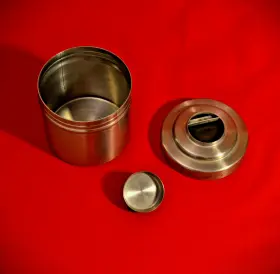 120-620-135 Nikkor Vintage Nikor Stainless Steel Film Developing Tank 1 120mm Or 2 135mm