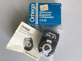 464-110 Omega Vintage Darkroom Exposure Comparator Cs-10 - New In Box