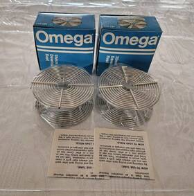 Omega 467-011 New Lot Of 2 35mm Stainless Steel Film Developing Reel Brand