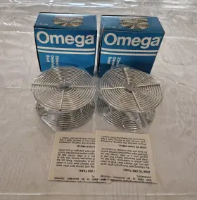 467-011 Omega New Lot Of 2 35mm Stainless Steel Film Developing Reel Brand