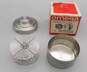 467-021 Omega Vintage Simmon Stainless Steel Film Developing Reel And Tank 35mm