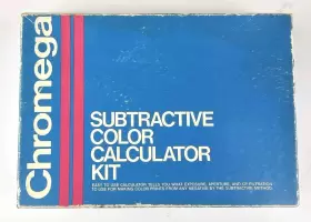469-021 Omega Vintage Subtractive Color Calculator Kit For Photography From Negatives