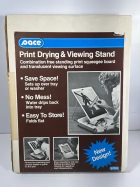 50017 Pace Sima Print Drying Viewing Stand Vintage New In Box