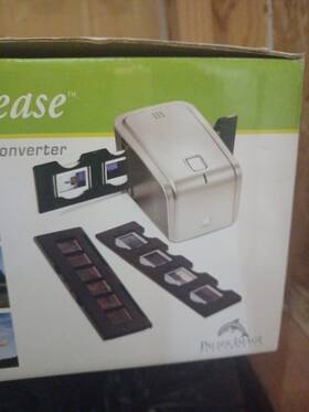 Pacific Image Electronics 649899001455 Memor-ease 35mm Film And Slide Converter Scanner/ Brand New