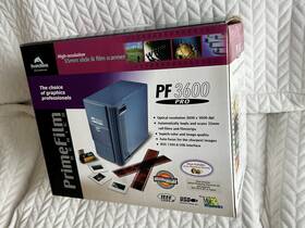 Pacific Image Pf-3600 Pf 3600 Pro Film And Slide Scanner 35mm Opt Resolut. X Dpi