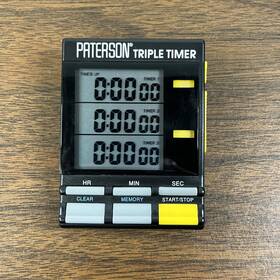 Paterson 022361011360 Darkroom Triple Timer Clock - Ptp 800 Usa Seller