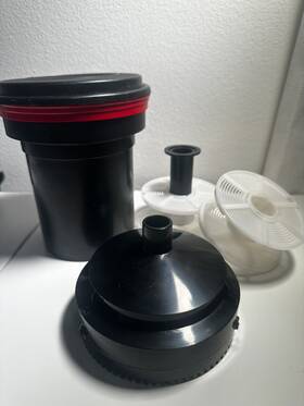 Paterson Ptp115 Super System 4 Film Developing Tank 2 Reels Without Agitator