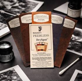 Peerless 049822483004 Dry Spot Retouching Dye Sheets Black And White Prints