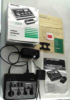 Philips Pca-2060 Working Colour Analyser Pca 2060 Color System 2000 Paterson Electronics