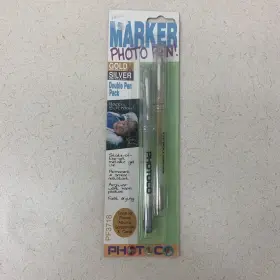 Pf3718 Photoco New Pen Gold And Silver Photo Marker Print On Photographs Scrapbook
