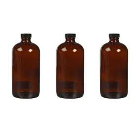 50-1200 Photographers Formulary Photographersft 3 Pack 1000ml Glass Bottle With Narrow Mouth Amber