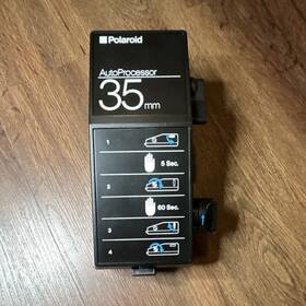 Polaroid 3-170 Vntg Autoprocessor 35mm Film Processing Equipment Black Mpn