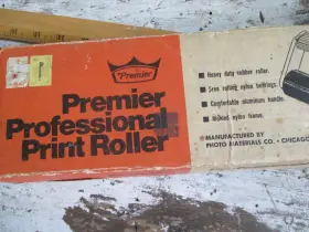 Pr-12 Premier Print Roller Professional Rubber Bearing Model Usa