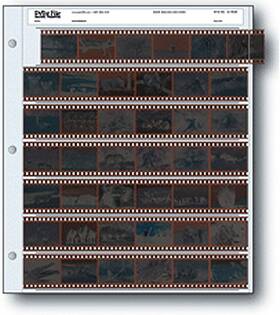 Print File 357bxw25 35mm Negative Storage Pages Archival Quality 25 Frames