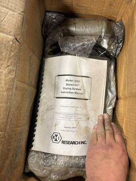 Research Inc 3620-10-240-2-00-00 New Speed-dri Drying System