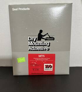 Seal 087827103183 100 Sheets Mt5 Photography 8 X 10 Permanent Dry Mounting Tissue For Bonding