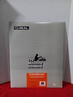 Seal 8303050 Color Mount Dry Mounting Adhesive 16x20 25 Pack New Open Box