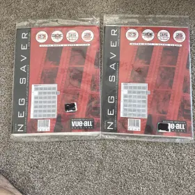 Vue-all 011411080000 50x #8000 Negative Sleeves - 35mm 7 Strips Of 5 Side Load Free Ship