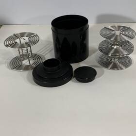 Yankee 3sst120 Film Developing Tank With 35mm And 120 Stainless Steel Reels Model 3 Sst