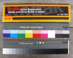 Kodak Color Separation Guides And Gray Scale Large 14" 152 7662 Q-14 Used. Price: $19.99.