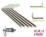 5 Pieces 10" J Hook Swinging Arrow Head Style T201 Ss Exhaust Hanger 0.47" Rod New. Price: $35.00.
