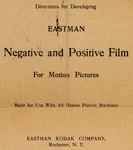 Eastman Kodak 1940S Film Developing Instruction Sheet Motion Picture. Price: $19.99.