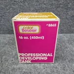 Color By Beseler 35MM Print Processing Developing Drum Tank Stainless Vtg 16 Oz Used. Price: $99.99.