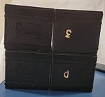 Kodak 4X5 Hard Rubber Developing Tanks No Lids Estate Find Used. Price: $40.00.