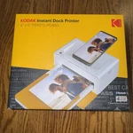 New Kodak PD460 Instant Dock Photo Printer Bluetooth. Price: $46.00.