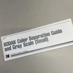 Kodak Color Separation Guide And Gray Scale Q-13, Small New. Price: $15.95.