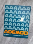 Vintage Ademco Dry Mounting Tissue 25 Sheets 11 X 14 New Pkg Made England Open. Price: $19.99.