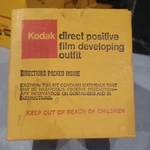 Kodak Direct Positive Film Developing Outfit CAT123 9714 Formulation Mx 1022 Nos Open. Price: $59.99.