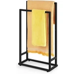 Freestanding 2 Tier Hand Towel Drying Rack Black Blanket For Bathroom New. Price: $23.99.
