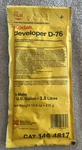 Kodak D-76 Film Developer 14.6 Oz To Make Gallon Catalog 146 4817 New. Price: $24.95.