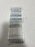 Kodak Kodacolor-x Asa 80 Speed Instruction Sheet Insert Dated 1966. Price: $9.99.