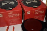 Gaf Film Developing Tank - Lot Of 4 Darkroom Supplies Used. Price: $69.00.