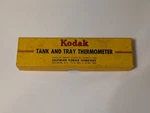 Vintage Eastman Kodak Tank And Tray Thermometer Original Box New. Price: $35.00.