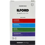 Ilford Simplicity Starter Pack Black & White 35MM/120MM Film Development New. Price: $38.89.