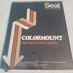 Dry Mounting Tissue Brand- X 100 Sheets Vintage 1980 Sealed New. Price: $30.00.
