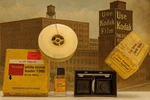 White Movie Leader 7985 Roll And Cine-kodak Junior Splicer. Price: $45.00.