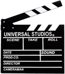 Bigotters Movie Board, 12"X11" Hollywood Clapper Wooden Film... New. Price: $12.02.
