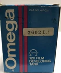 Omega 35MM Film Developing Tank Vintage Camera Collectible Used. Price: $19.99.