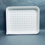 Cesco Dimple-bottom Plastic Developing Tray 14 In. X 11 W Used. Price: $33.00.