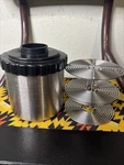 Samigon Stainless Steel Developing Tanks For Two 35MM Reels Film Clean Used. Price: $38.00.