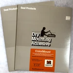 Vtg 90S Seal Colormount Dry Mounting Tissue 8" X 10" Permanent Adhesive 28 Sheet Used. Price: $30.00.