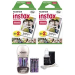 Fujifilm Instax Mini Instant 40 Exposures + Best Kit For Series New. Price: $60.99.