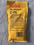 Kodak Developer D-76 To Make Gallon Cat 146 4817 New In Unopened Bag. Price: $12.50.