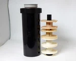 Paterson System Plastic Developing Tank 4X Reela Used. Price: $46.74.