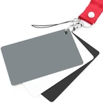 Anwenk Grey White Balance Card 18% Exposure Photography Small, 1/3*2 1/8 New. Price: $11.94.