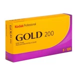 Kodak Professional Gold 200 Color Negative (120 Roll Film, 5-PACK) New. Price: $49.95.